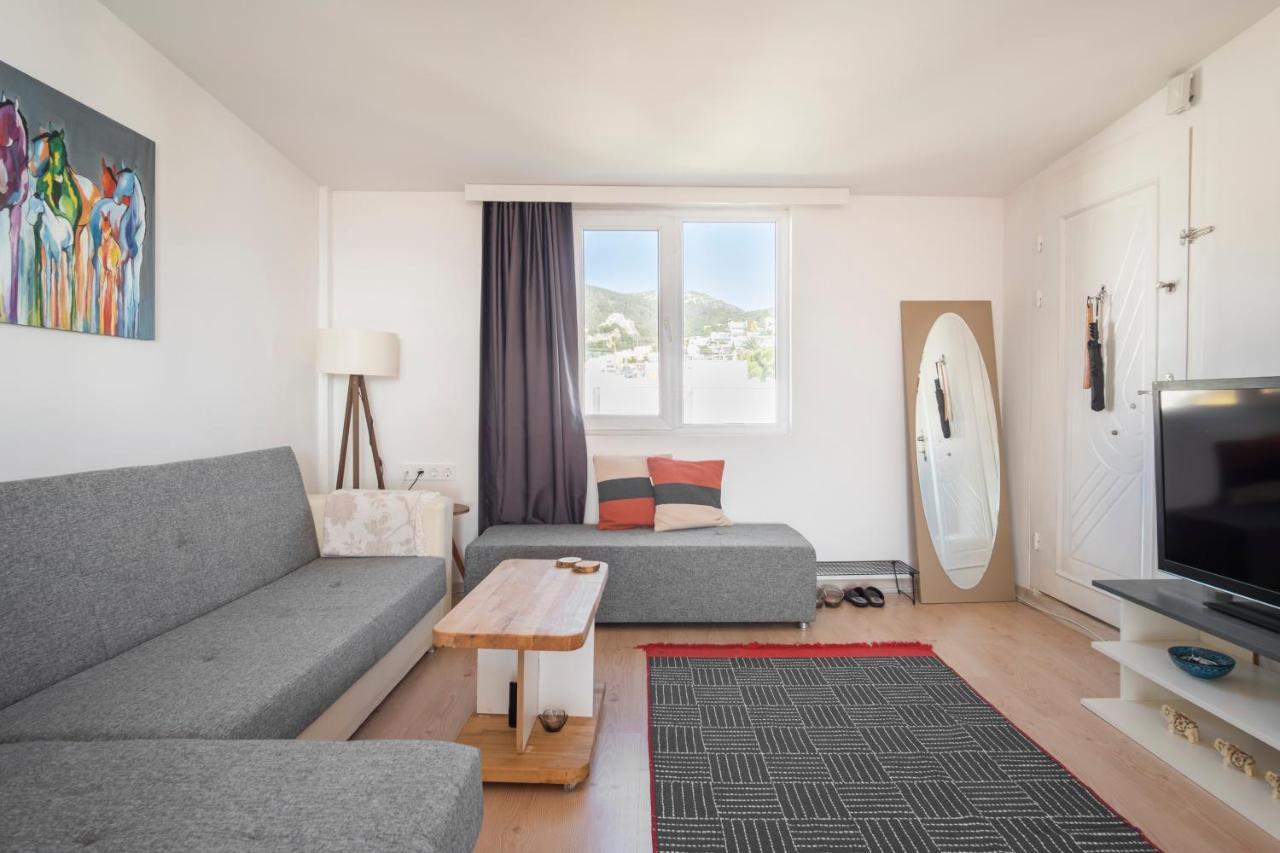 Central, Cozy, 15 Min Walk To The Beach, Fast Wi-Fi, Free Parking, 4Ppl ボドルム エクステリア 写真